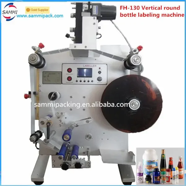 Новое поступление вертикальной маркировочной машины для круглых бутылок