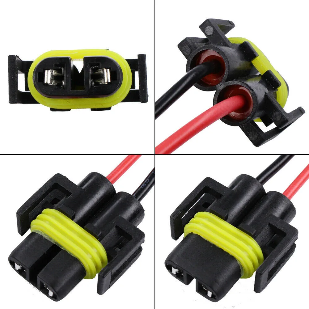 

Plug Harness Socket Replacement Headlight 12V-24V Wiring 5.7 Inch 880 881