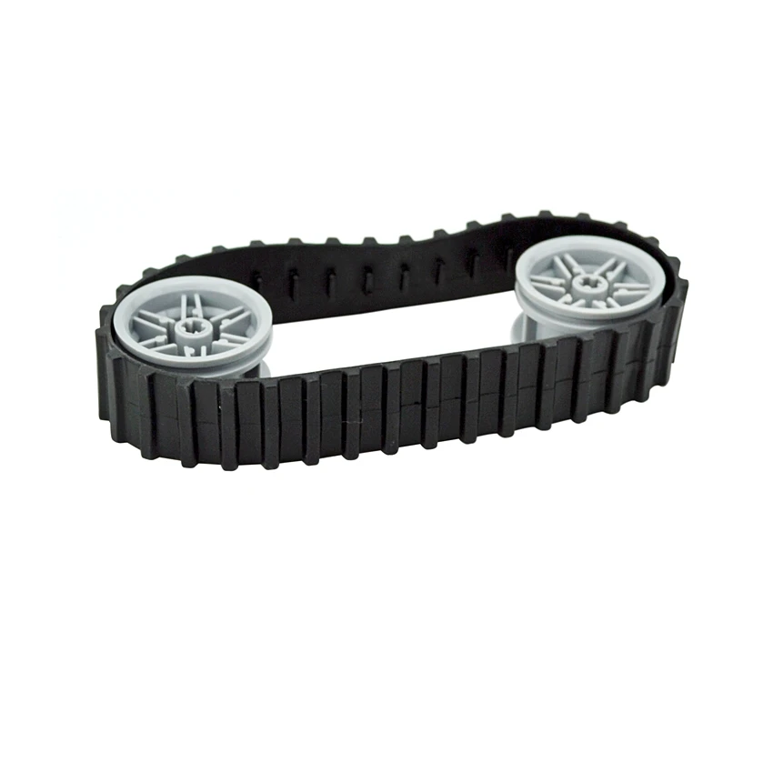 Конструктор MOC звено цепи резервуара один широкий 1 5 двойной совместим с 53992 88323 3873