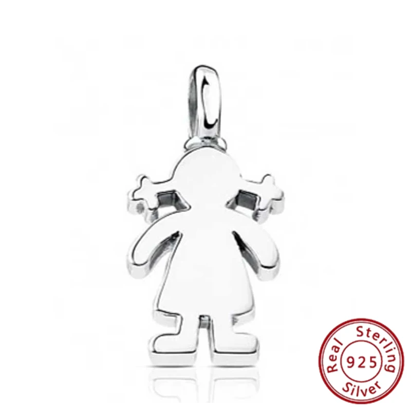 Уникальные маленькие подвески из серебра S925 с отличительным дизайном