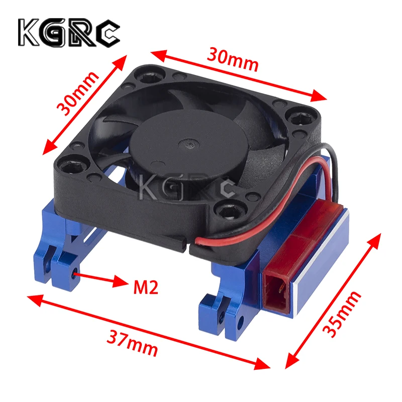 

Metal VXL-3S Velineon ESC VXL-3 VXL 3S Heat Sink Cooling Fan for Traxxas Bandit Rustler Stampede Slash 2WD / 4X4 VXL Parts