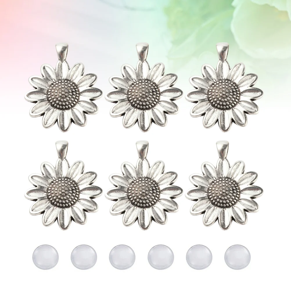 10 комплектов лотка для ювелирных изделий DIY аксессуары нежные цветочные круглые