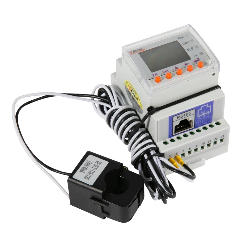 

Work with Solis Inverter Single Phase Solar Meter Acrel ACR10R-D16TE energy meter with External split core CT 80-120A
