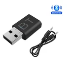 3,5 мм AUX разъем аудио беспроводной адаптер Bluetooth 5,0 приемник для автомобиля ПК наушники Динамик 3,5 Bluetooth 5,0 приемник