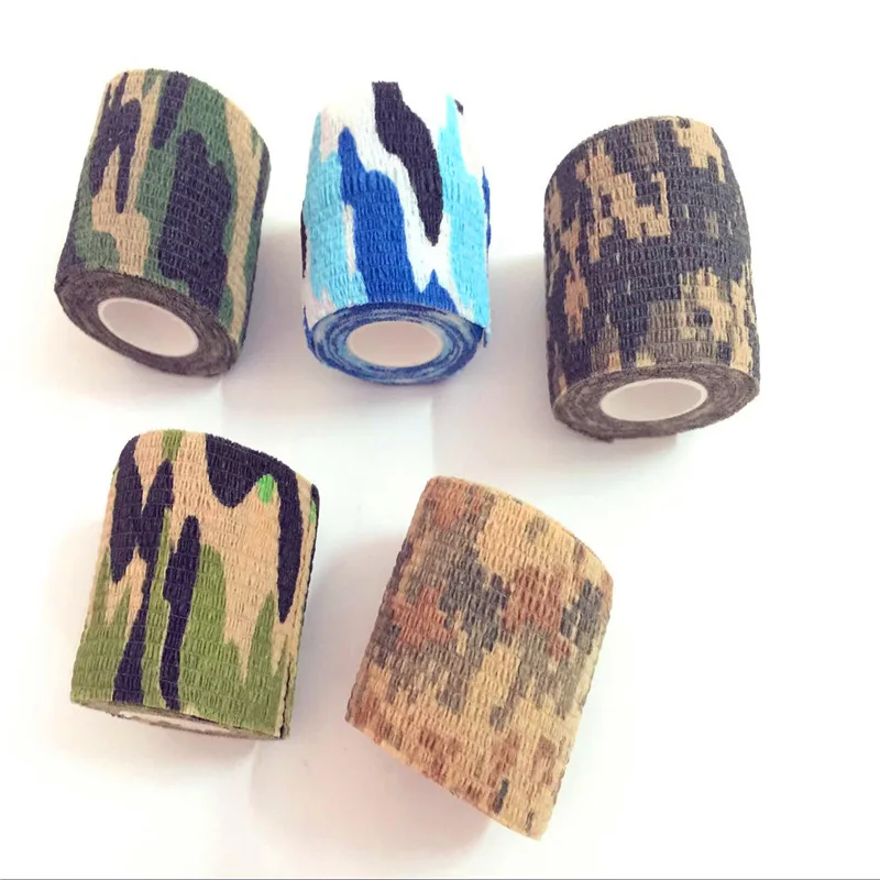 

ANPWOO 5cm * 4.5m Non-woven Self-adhesive Bandage Camouflage Elastic Winding Tape for Waist Elbow Ankle Shoulder Knee