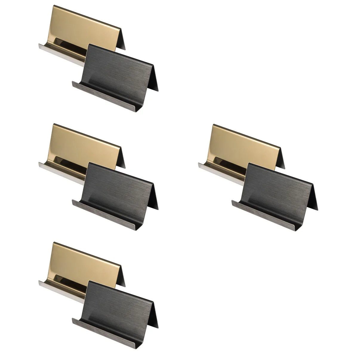 

8 Name Cards Stand Business Cards Base Organizing Rack Name Organizer Metal Base