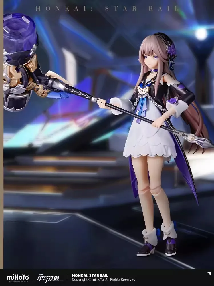 

[Mihoyo/Honkai Звездная перила] herta 1/8 подвижная фигурка игры, официальная статуя красивой девочки из аниме, коллекция мультяшных кукол, новые предзаказы