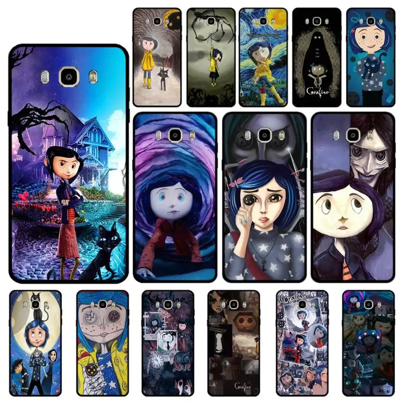 

Disney Coraline & the Secret Door Phone Case for Samsung J 4 5 6 7 8 prime plus 2018 2017 2016 J7 core