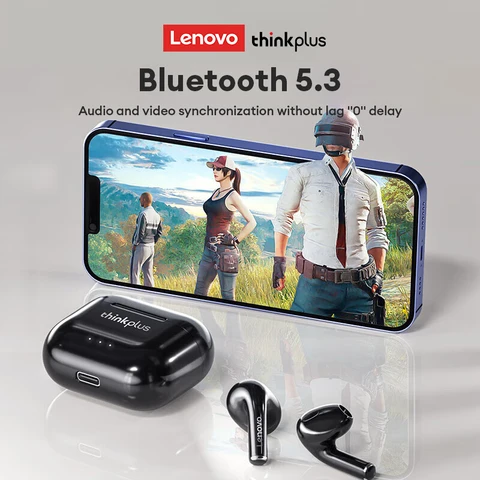 Беспроводная Bluetooth-гарнитура Lenovo LP40 Plus