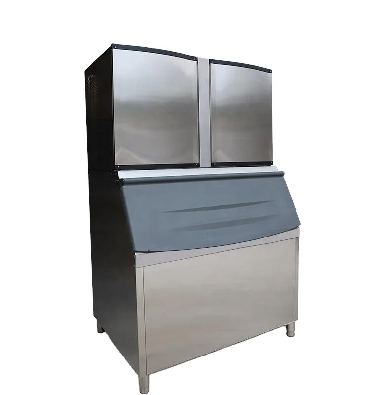 

Commercial 900kg Ice Cube Ice Block Making Machine Ice Maker In Stock
