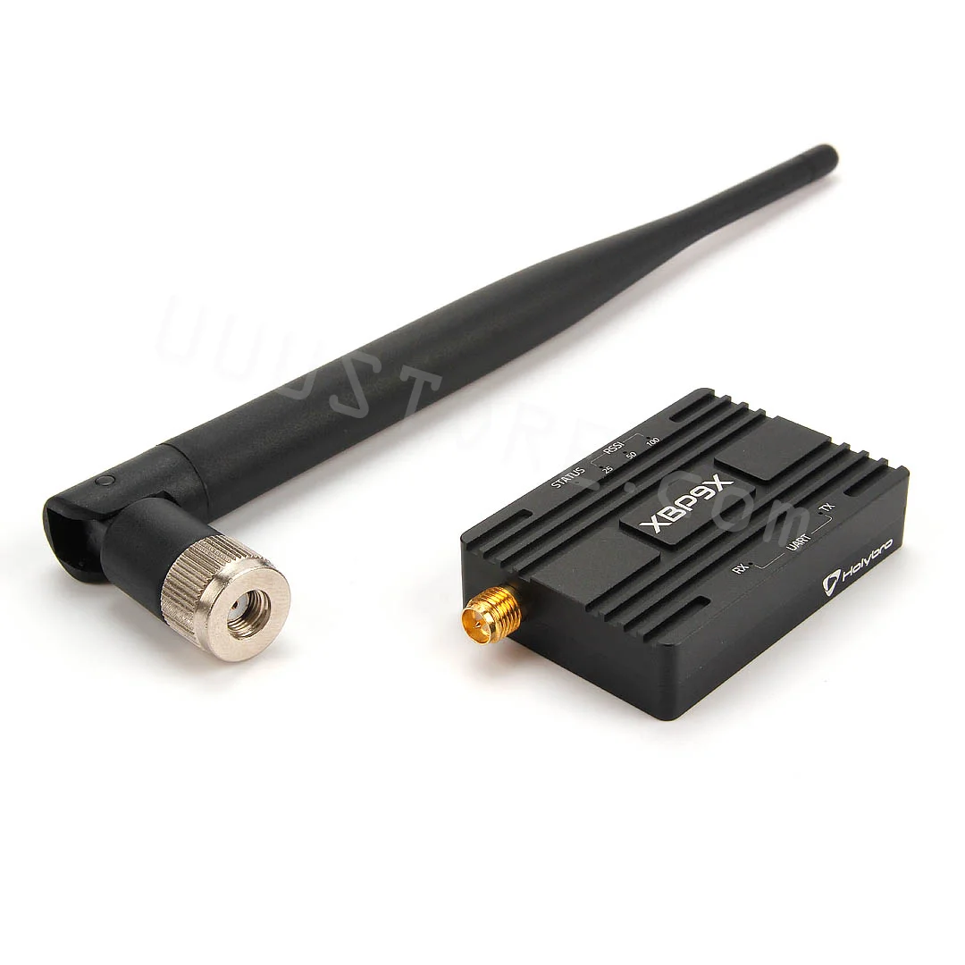 

Holybro XBP9X Telemetry Radios Strong Interference Blocking Capabilty Up To 65 Miles Line-of-sight Ranging