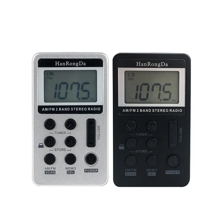 

Portable Radio Mini DAB/DAB Digital Dual Band Display MP3 Micro-USB Radios With HiFi Earphone