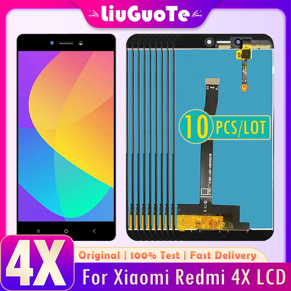 10 шт. 5 0 ''оригинальный экран для Xiaomi Redmi 4X MAG138 ЖК-дисплей сенсорный дигитайзер