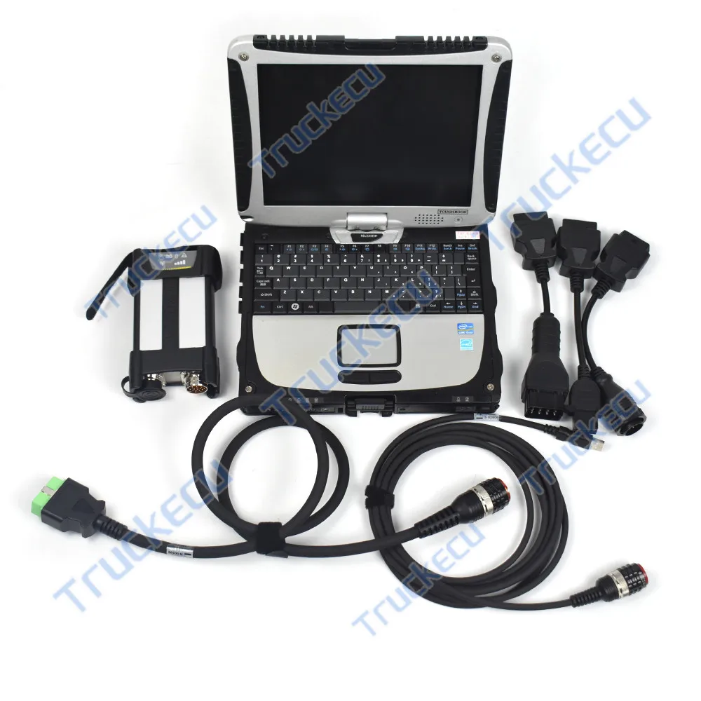 

Truck Diagnostic Tool for Volvo VOCOM II 88894000 with APCI PTT v2.8 Tech Tool Excavator VOCOM 2 Truck Diagnostic Scanner+cf19