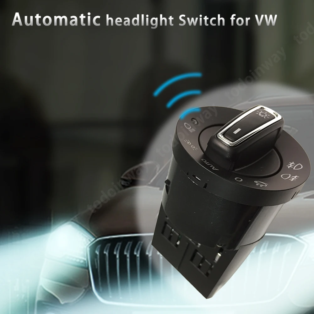

Headlight Control Switch Button Light Sensor Template Car Upgrade Accessories For Volkswagen Jetta MK5 MK6 Golf 4 Tiguan MK1 MK2