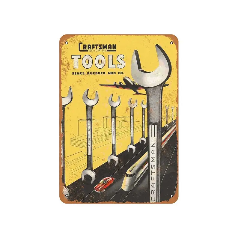 

1948 Craftsman Tools Vintage Look Metal Sign