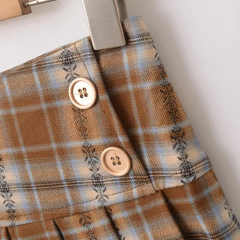 Женская мини-юбка с высокой талией