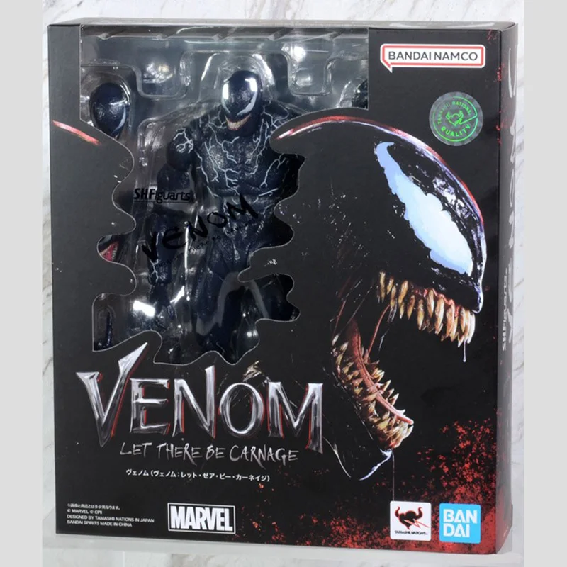 

Inventory Original Bandai Shfiguarts Venom 2 (venom: Let There Be Carnage) Action Figure Collectible Anime Model Gift