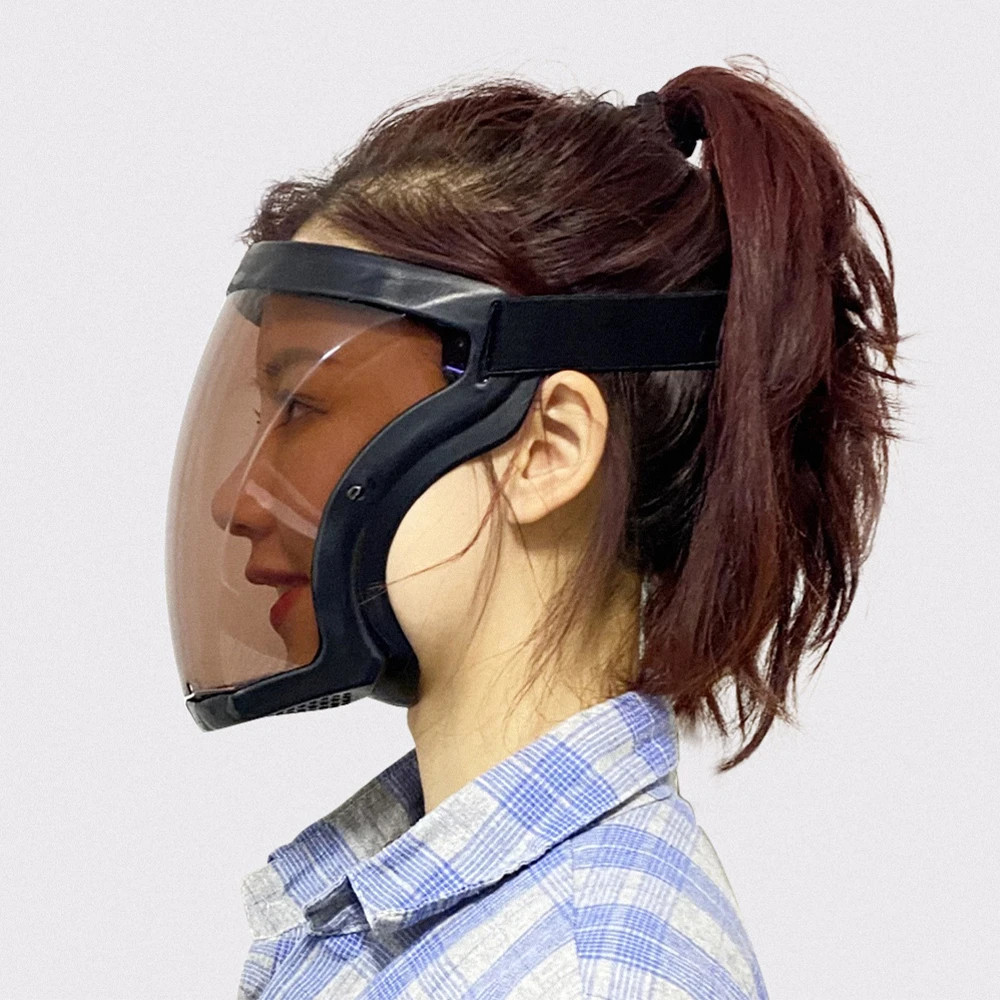 

Super Protective Anti-Fog Face Shield Welding Mask Dust-proof Transparent Helmet Comfortable Protects Eyes Face Mask Cover