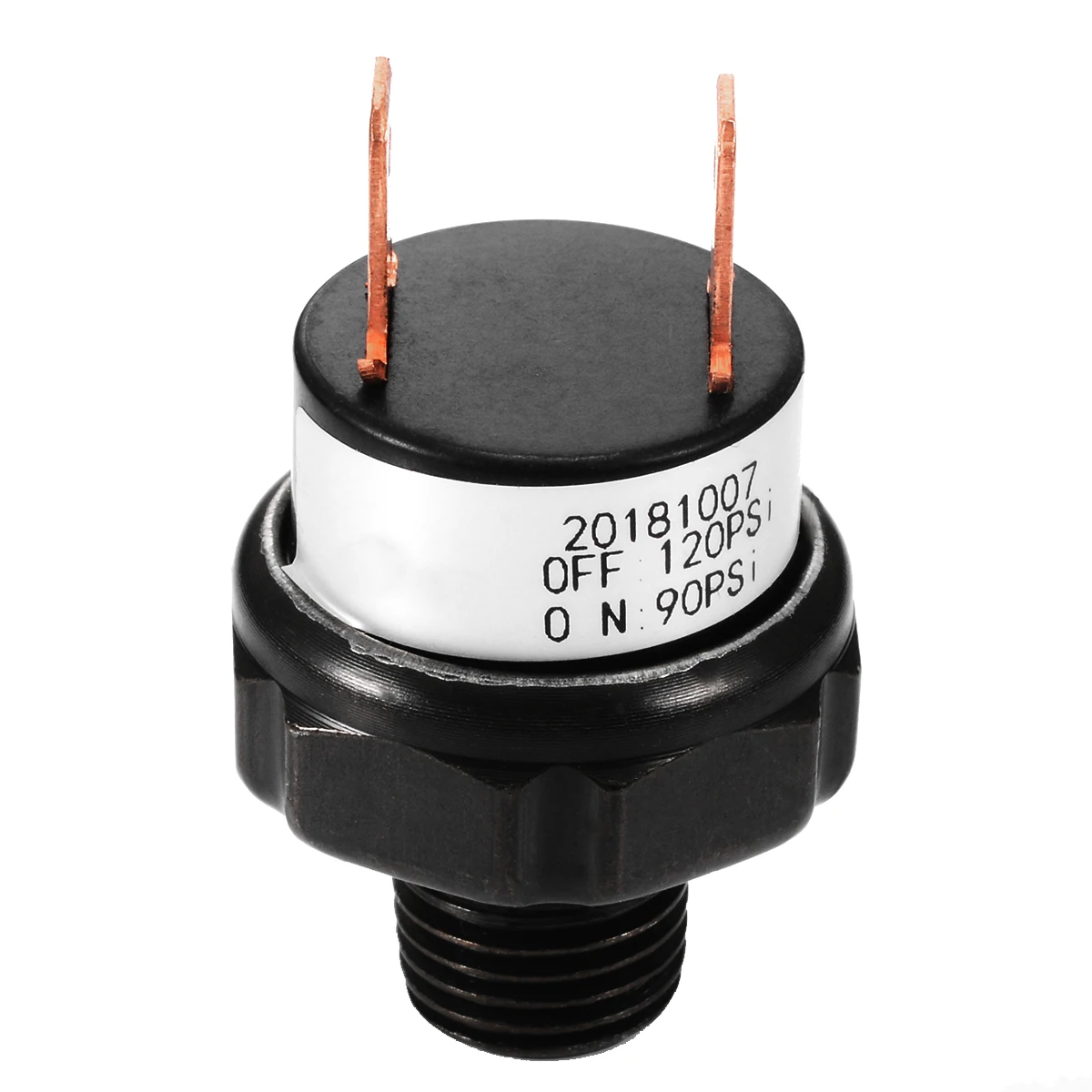 

1 Pc High Quality 90-120 PSI 1/4" NPT End Air Compressor Pressure Control Valve Heavy Duty Switches for Air Compressor Switches