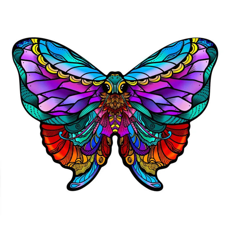 Уникальный деревянный пазл в форме бабочки животного для взрослых детей