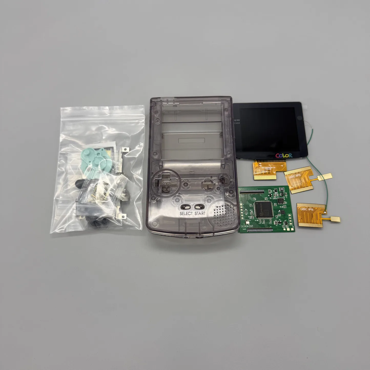 Фото 2,78-дюймовый полуотбивающий экран с половиной передачи для GAMEBOY COLOR GBC №1