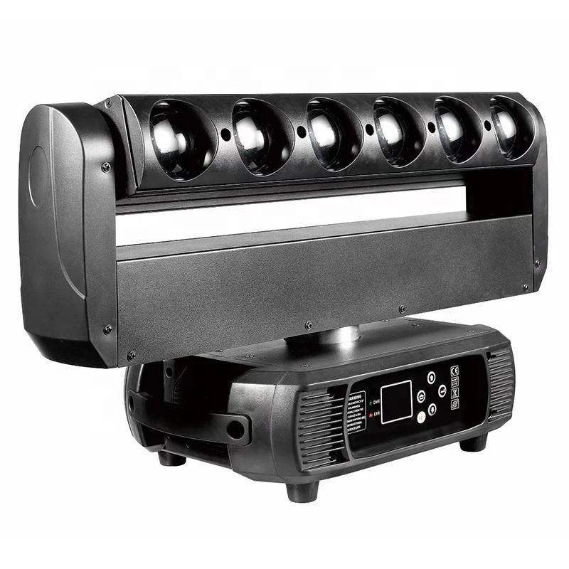 6 шт. 6x40 Вт 4в1 rgbw dmx луч светодиодный светильник с подвижной головкой и пиксельным