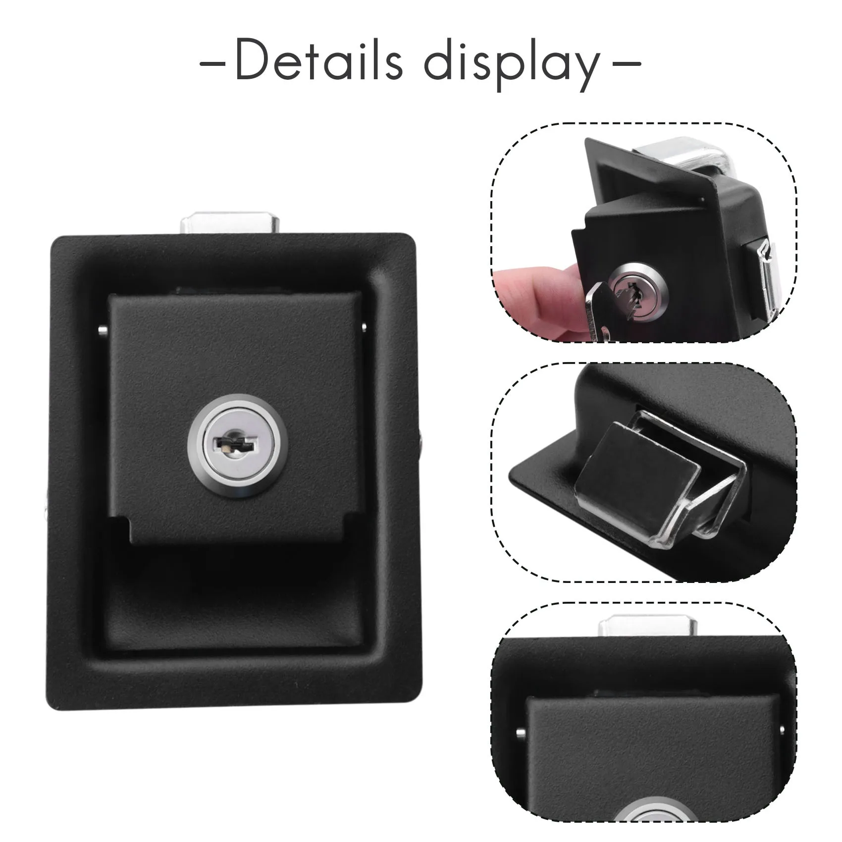 Домов на колесах Автомобильный Замок для входной двери защелка ручка-прицеп