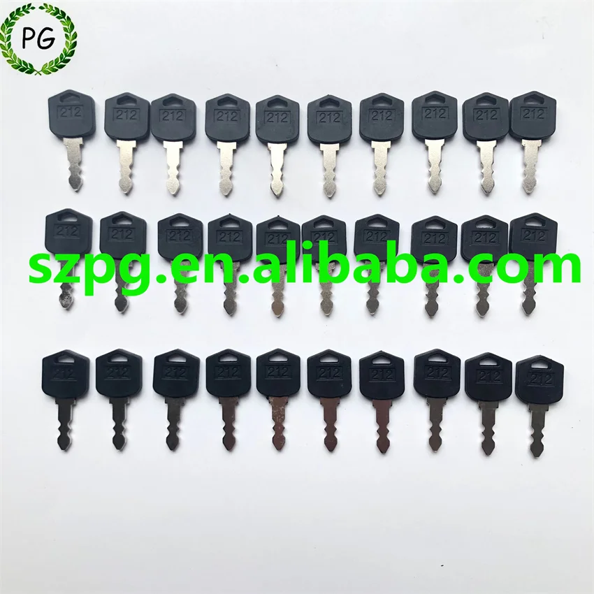 30PCS 212 Key For Doosan Daewoo Forklift Skid Steer D554212