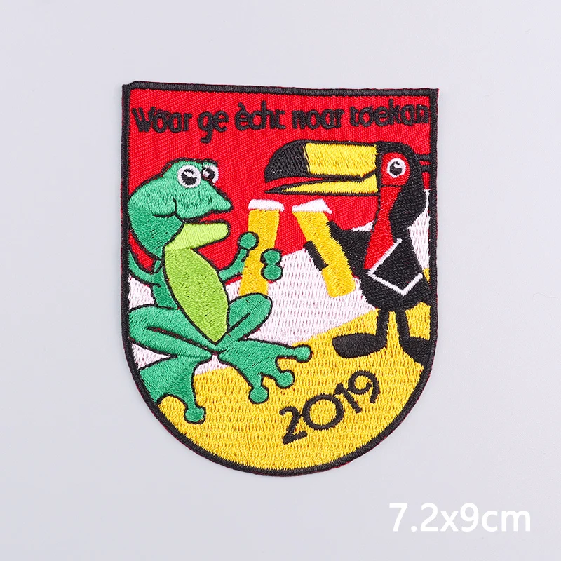 Новинка 2025 эмблема Нэдерленда нашивка с вышивкой сделай сам железные нашивки в