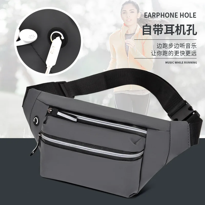 Men Women Waist Bag Fashion Chest Bag Outdoor Travel Sports Bag Pack Hip Waist Packs Wallet Purse Casual Pauch
