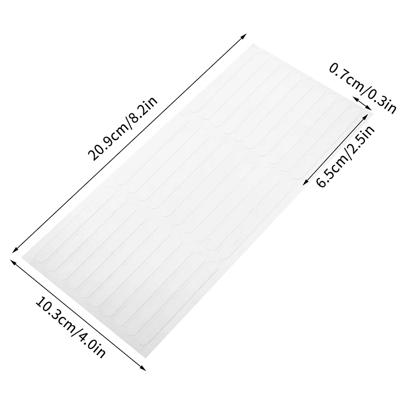 1/3/5 шт. портативная прозрачная клейкая лента для ногтей подставка накладных