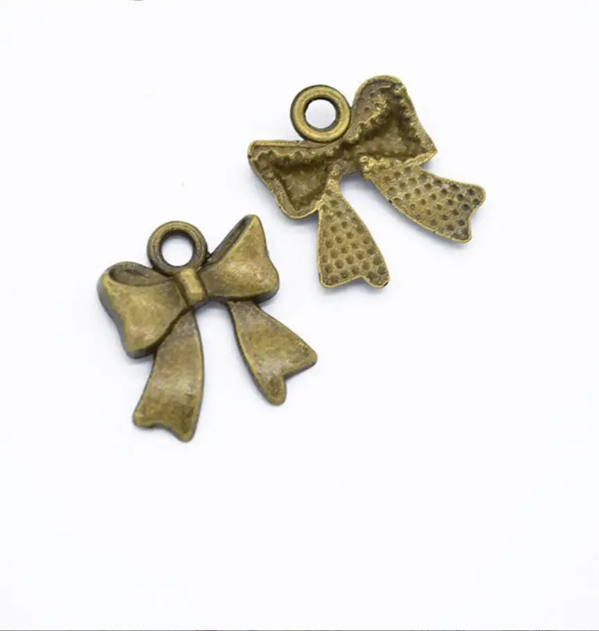 100 шт. подвески-банты 16x8 мм