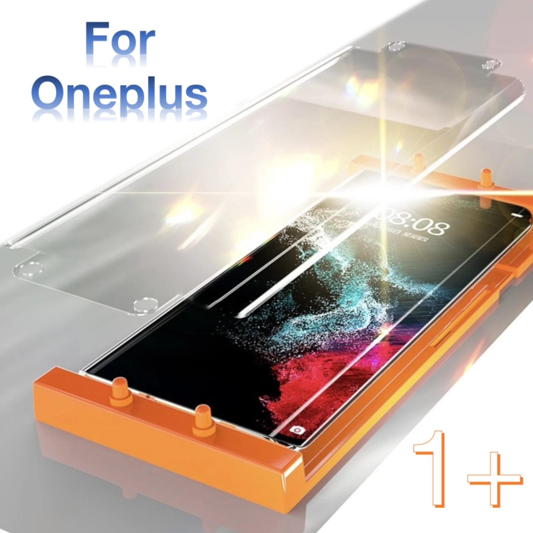 

For Oneplus 9 Pro Glass 8 10 11 ACE2 9RT Screen Protector Gadgets Accessories Protections Protective With Install Kit
