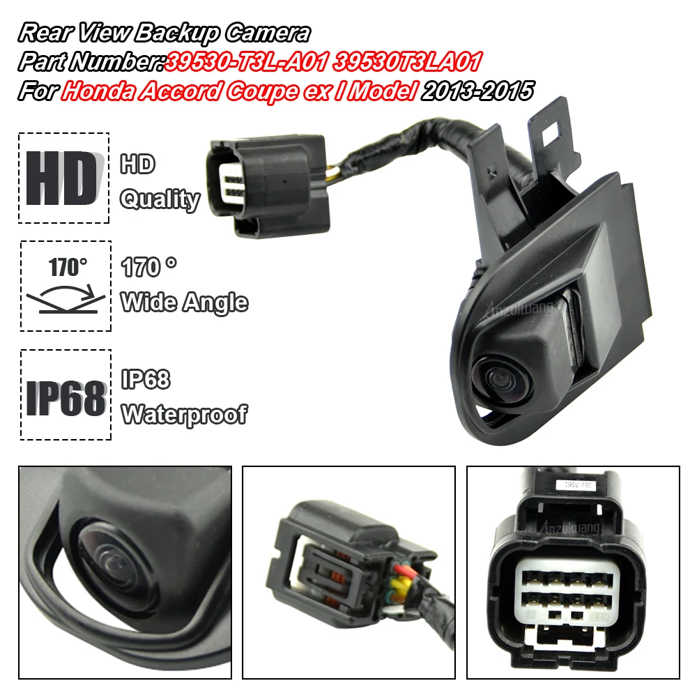 Высококачественная камера заднего вида 39530-T3L-A01 39530T3LA01 для Honda Accord Coupe ex l модель