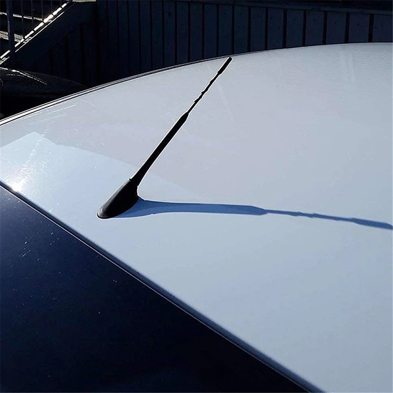 

New 9 Inch Universal Car Roof Mast Whip Stereo Radio FM/AM Signal Aerial Amplified Antenna For VW Benz Mazda Audi