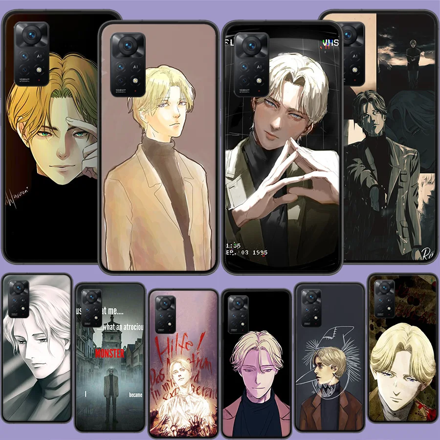 

Чехол для телефона Johan Liebert Naoki Urasawa's Monster для Xiaomi Redmi 10A 10C 10 9 Prime 8 7 6 10X 9A 9C 9T 8A 7A 6A S2 K20 K30 K40