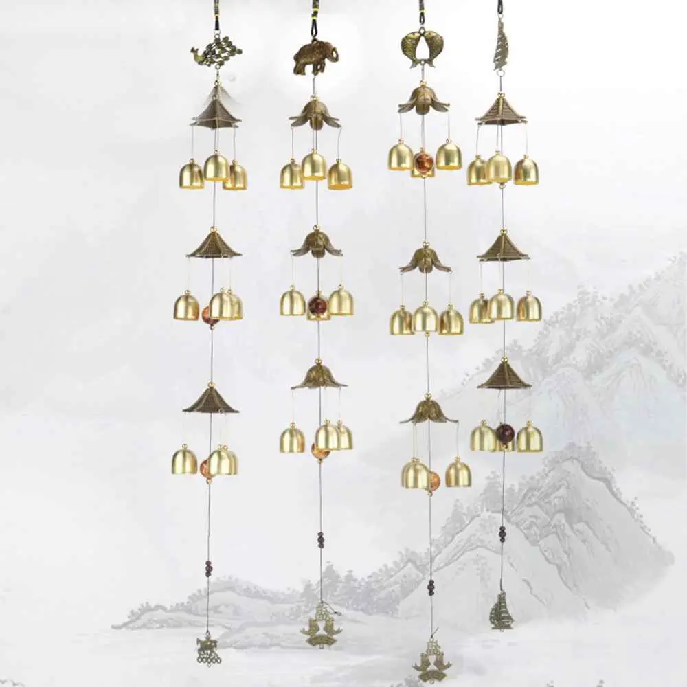 

Декоративное украшение для внутреннего двора, подарок, креативные ветряные колокольчики, подвесное украшение, украшение для сада кулон в ф...