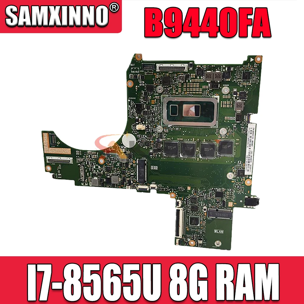 

Материнская плата для ноутбука B9440FA pro B9440 B9440F B9440FA I7-8565U 8 Гб RAM для asus материнская плата для ноутбука