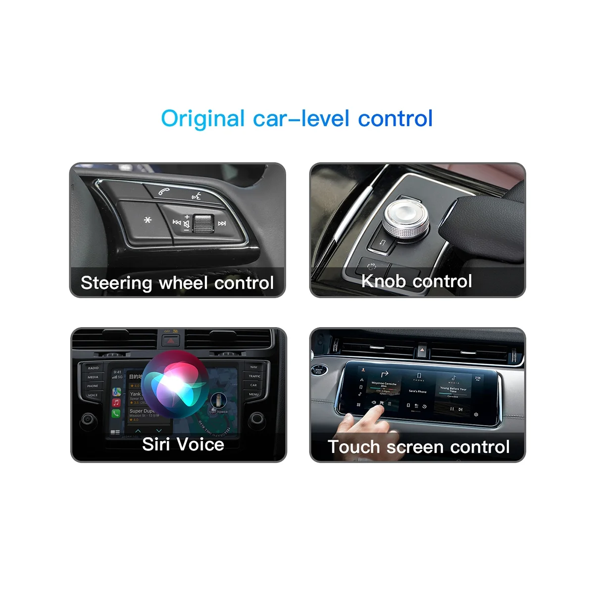 

Carplay Ai Box Mini Android 11.0 Wireless Adapter Multimedia Player WIFI Audio Netflix Music&MV for Car Built-In