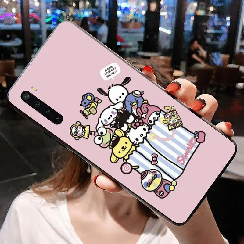 Мультяшный чехол для телефона Sanrio Kuromi Kitty Xiaomi Mi Note 10 Lite 9T Pro xiaomi CC9 9SE |
