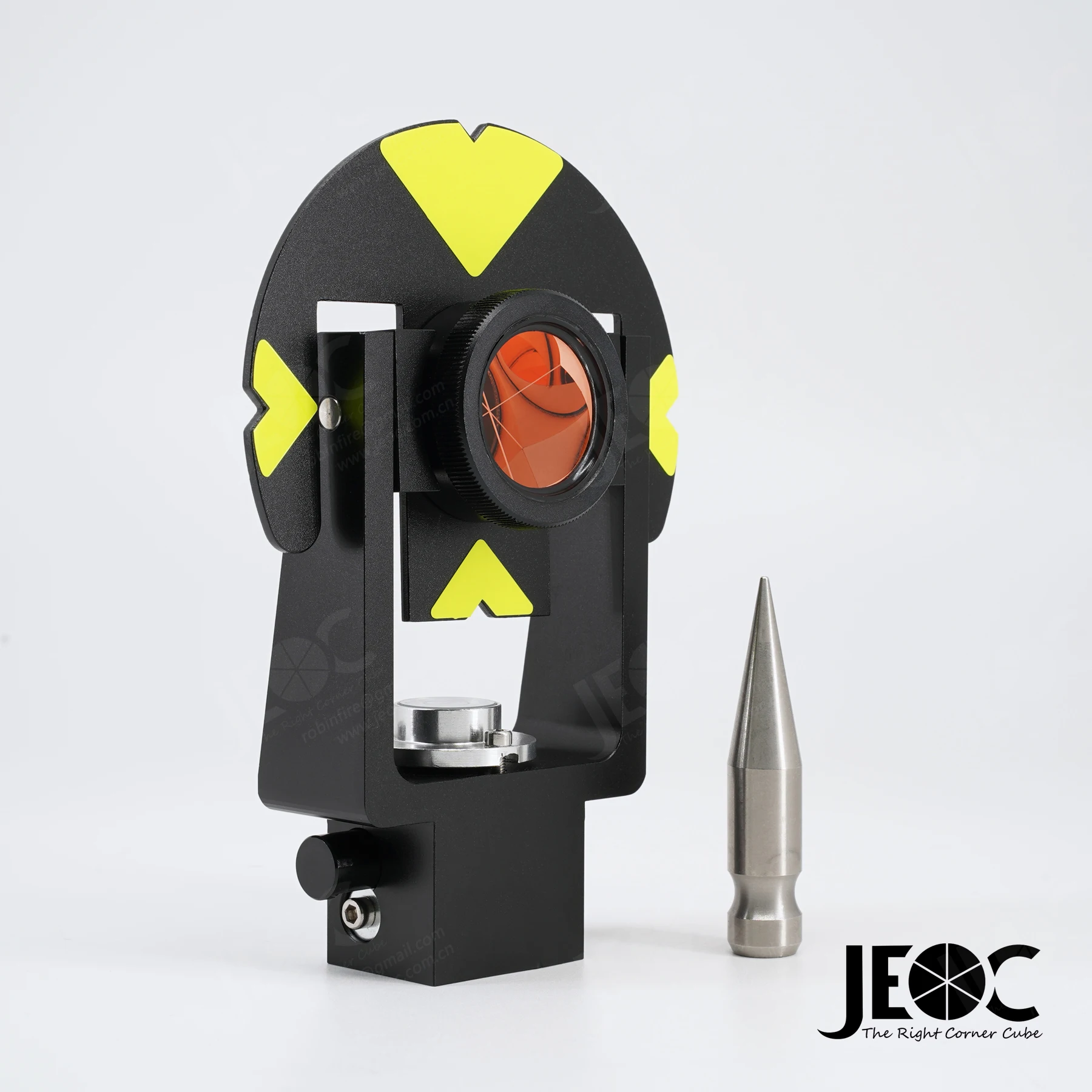 

JEOC Accurate Mini Prism Reflector GMP101, Surveying Peanut For Leica Total Station Accessories Topography Land