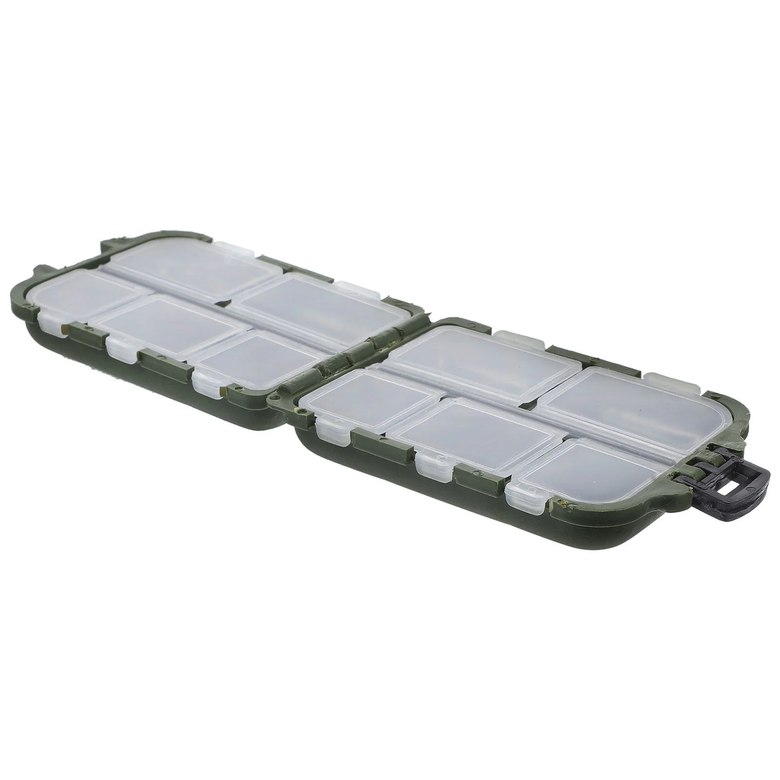 

10 Grids Hook Box Storage Accessories Box Fishing Hooks Plastic Carry Swivels Beads Sleeves Stoppers Accessories