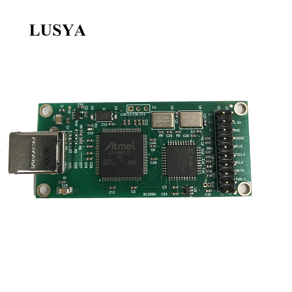 Lusya-combo 384 Usb para I2s Suporta Dsd512 32bit para Ak4497 Es9038 Ak4493 Decodificadores Dac Cartão Usb Amanero E3003