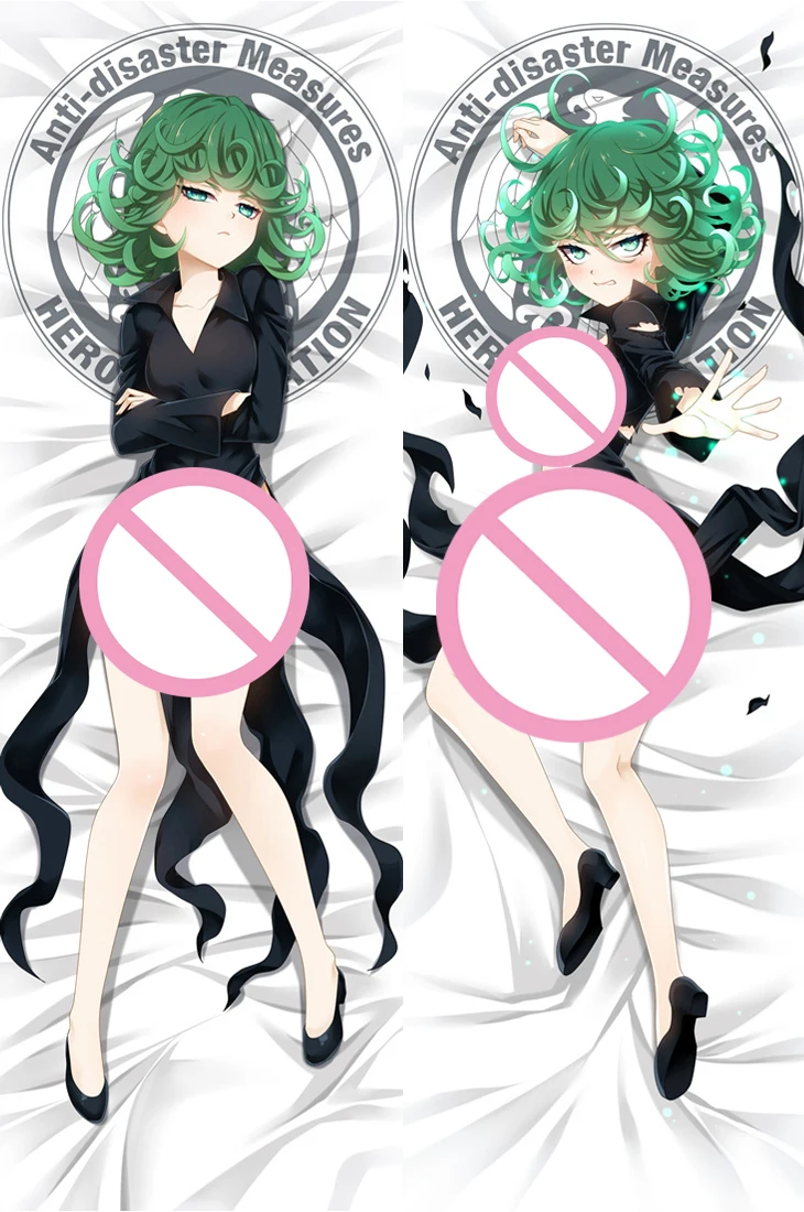 

180CM One Punch-Man Cartoon Anime Pillowcase Bare Tatsumaki Customize Dakimakura Cover Hugging Body Pillow Saitama Pillowcases