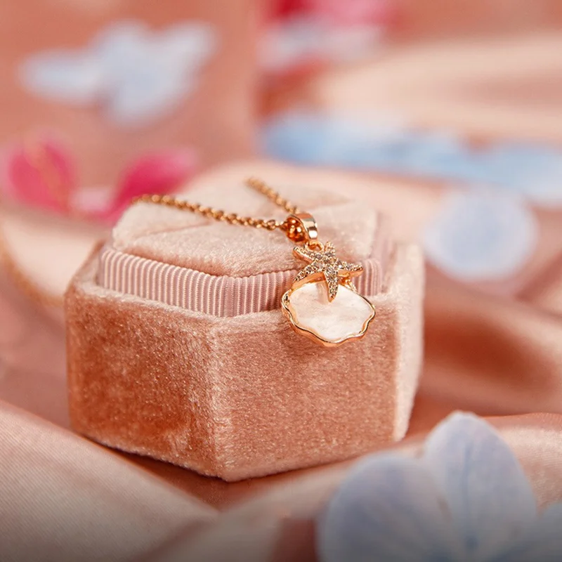 

цепочка на шею женская бижутерия подвеска на шею ожерелье подарок на 8 марта кулоны и подвески бижутерия 2022 Женское ожерелье с подвеской в в...