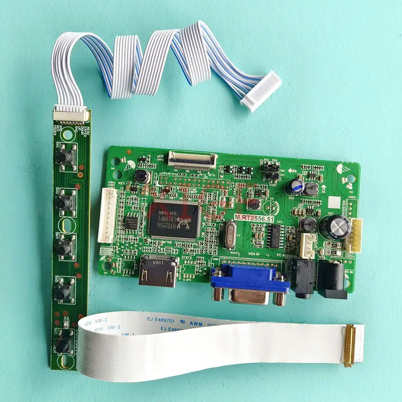 Плата контроллера ЖК-дисплея для B140XTN02.4/9 140XTN02.D/2.E VGA 14 &quotEDP 30-Pin 1366x768 совместимая с