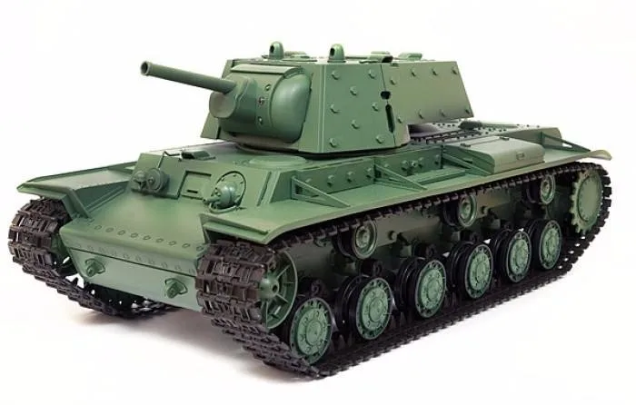 Радиоуправляемый танк Heng Long Russia КВ 1 1:16 (ИК+Пневмо) 2.4G 3878 V6.0|Радиоуправляемые