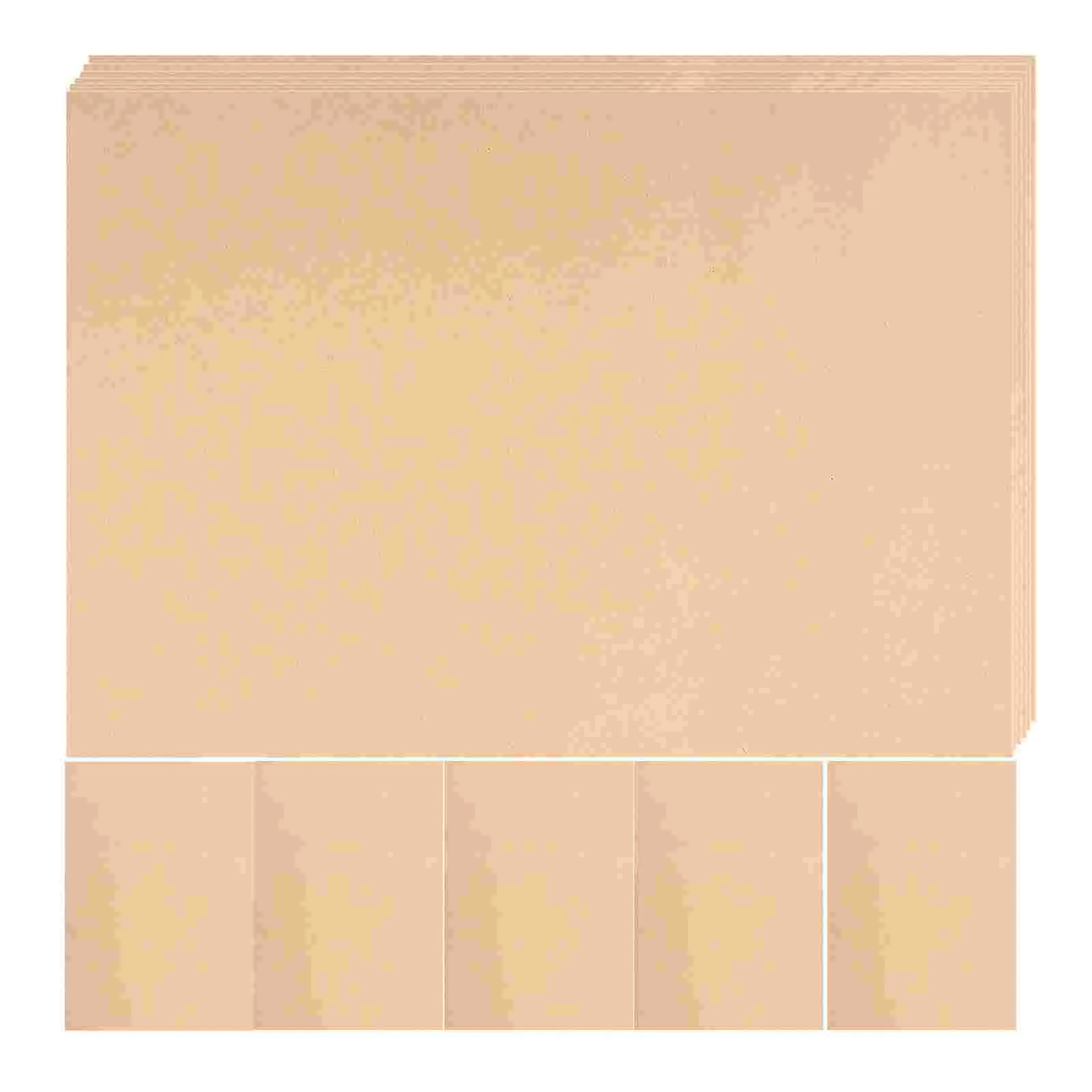 Крафт-бумага наклейки с принтом Брайля школьные принадлежности детская