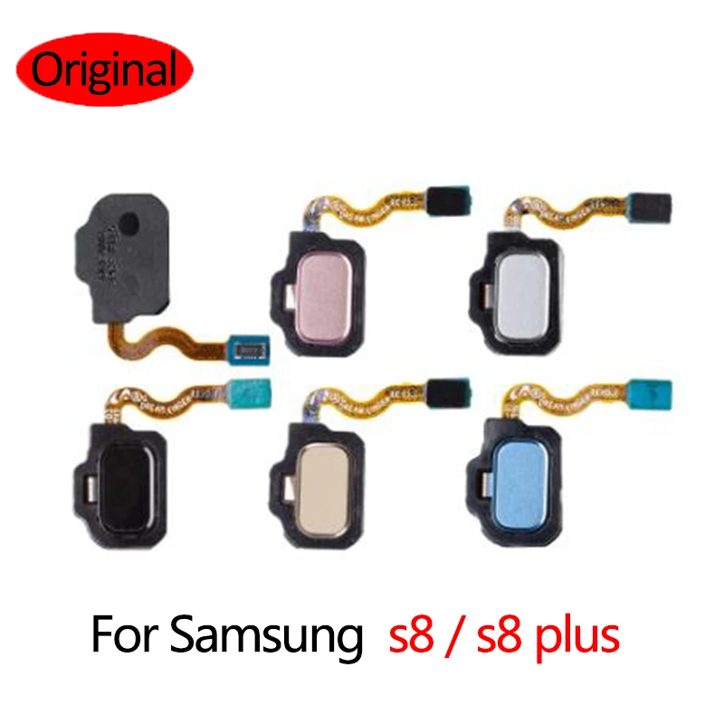 

1 шт., гибкий кабель с датчиком отпечатка пальца для Samsung Galaxy S8 Plus S8 + G950 G955 G950F G955F Touch ID